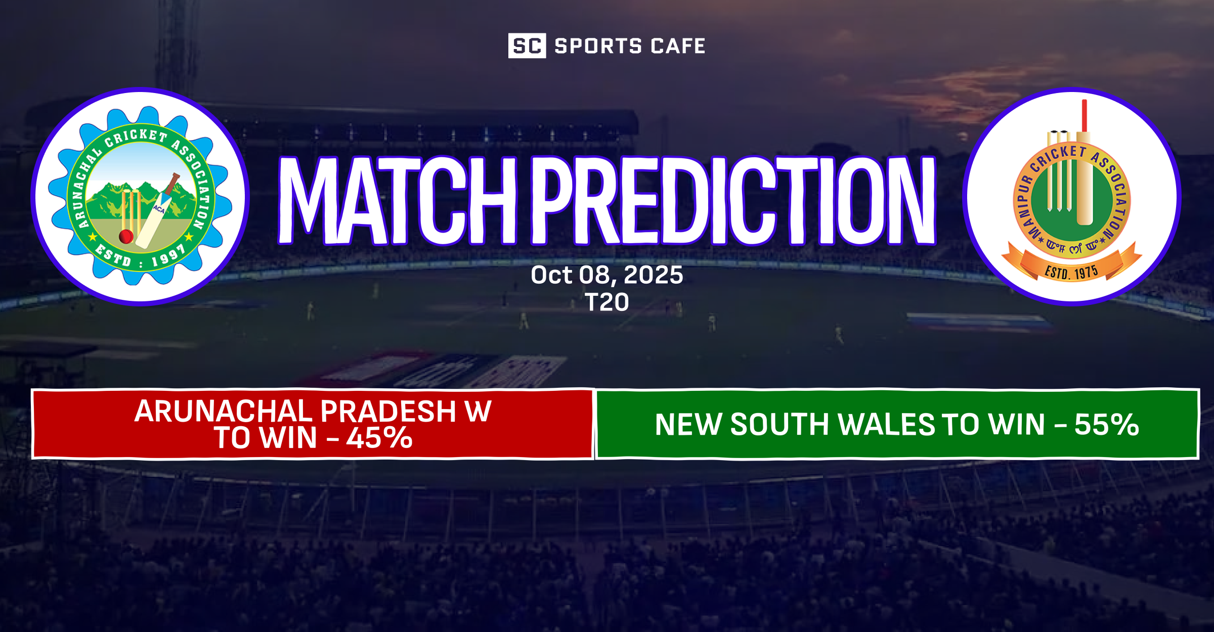 Arunachal Pradesh Women vs Manipur Women